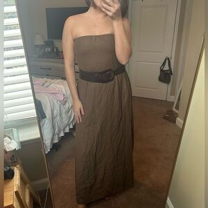 WEWOREWHAT maxi dress. Never worn, had tags on!! Belt not included.